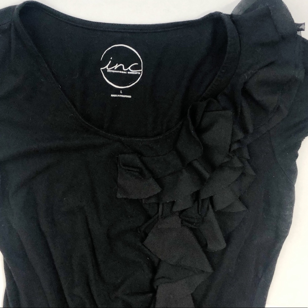 INC Ruffle Front Top - Picture 3 of 5